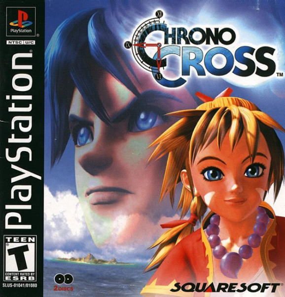 Chrono Cross capa ps1 - classicosps1