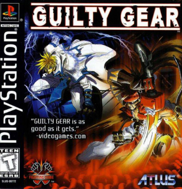 Guilty Gear capa ps1 - classicosps1