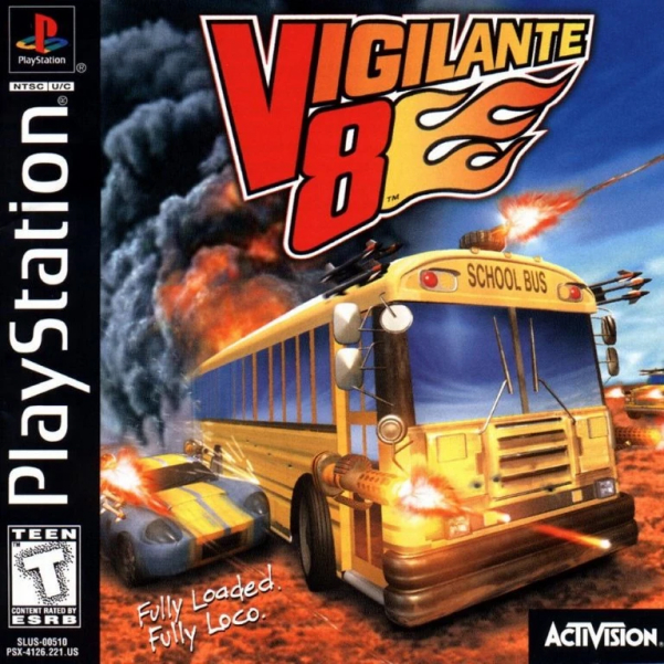 vigilante 8 capa ps1 - classicosps1